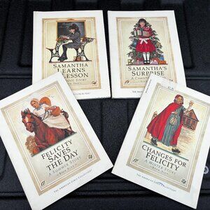 American Girl Vintage Books Felicity Samantha Lot of 4